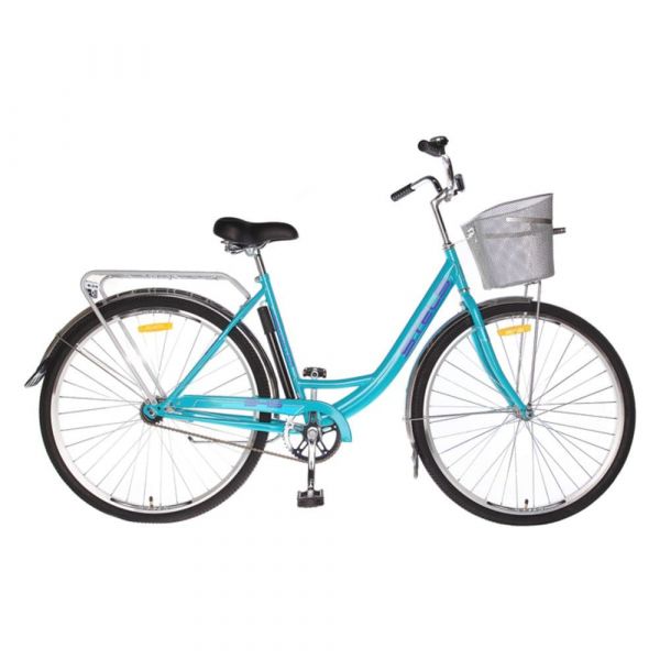 Городской велосипед Stels Navigator 345 28 Z010 серо-зеленый 2022