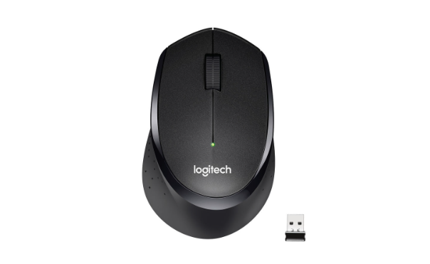 Мышь Logitech M330s черный черный