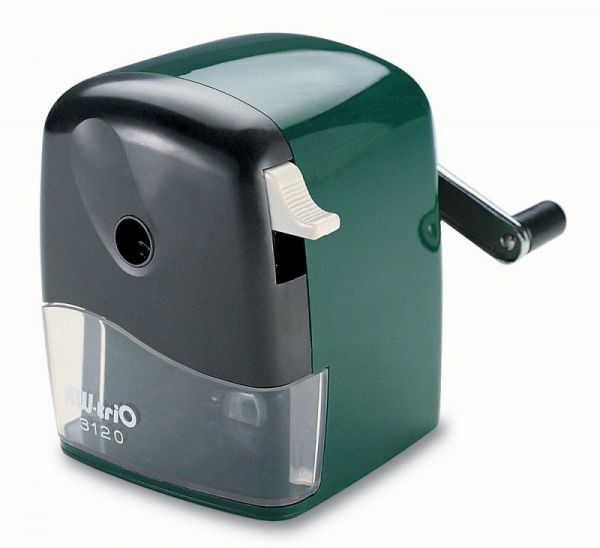Точилка KW-trio 312A для чернографитовых и цветных разной формы ассорти 90х120х110мм